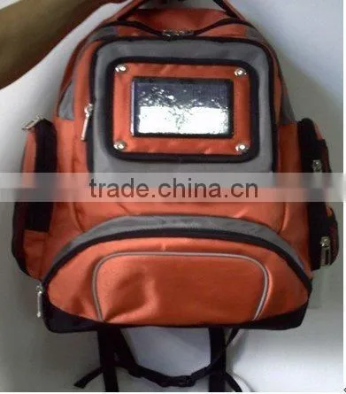Solar Energy Bag/solar Backpacks/solar Charger Backpack(OEM/ODM)--KA-SB031