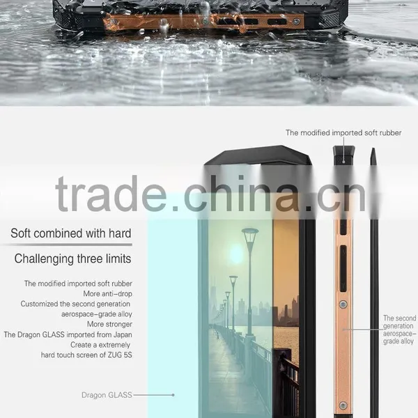 Made in China Zug 5S IP67 Ualcomm MSM8926 1.2GHz Quad Core 1G+8G 8.0MP 5.0 Inch 4G Lte Waterproof Phone photo-5