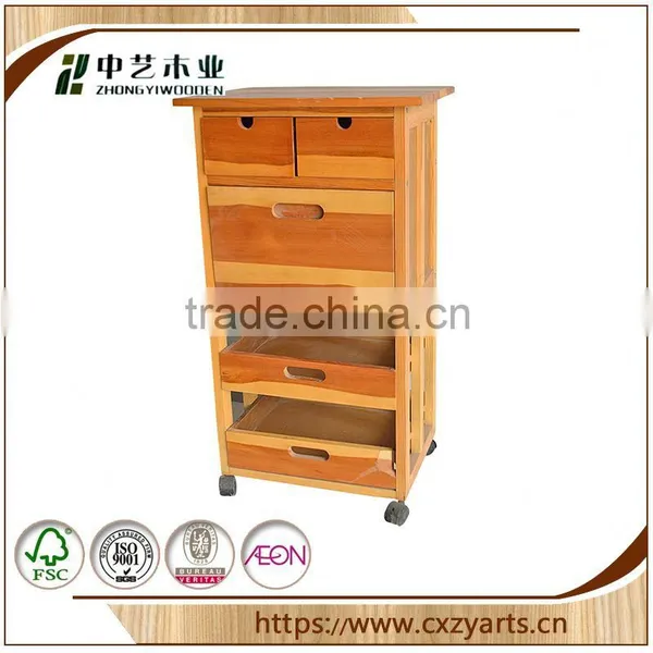 Modern Bathroom Customized Wooden Cabinet With Drawer photo-6