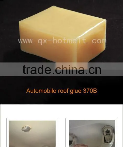 Made in China High Softening Point Glue Sticks Hot Melt for Car Roof