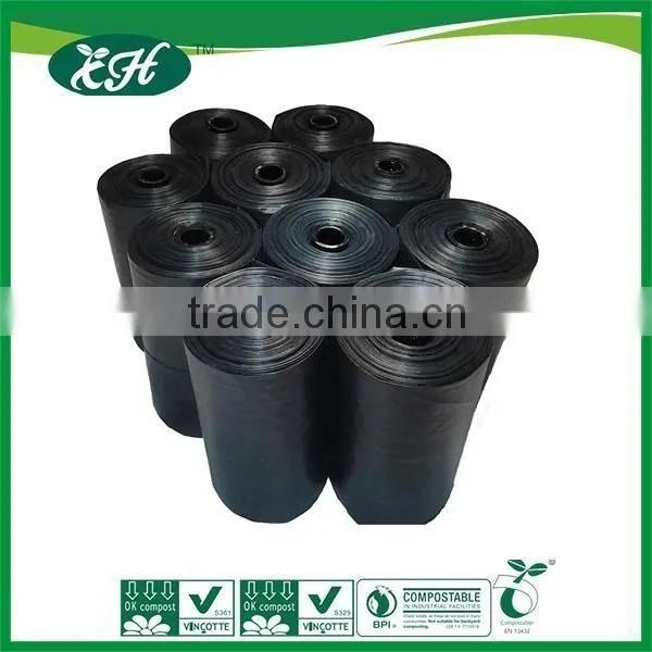 Hot Sale Recycled and Degradable Big Black pe Garbage Bag photo-2