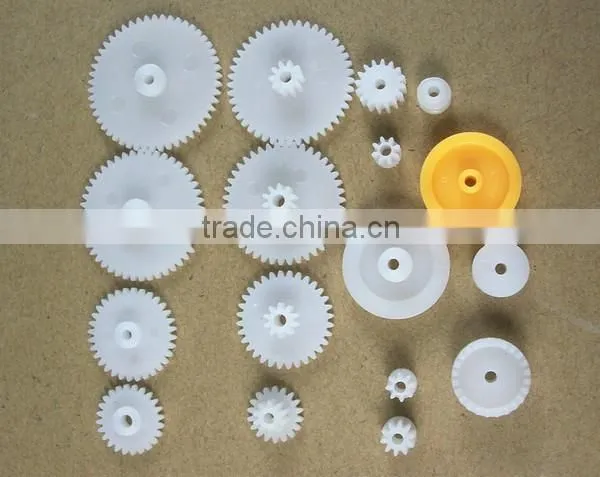 Customized CNC Machined & Mould Injection Service Plastic Spur Gears