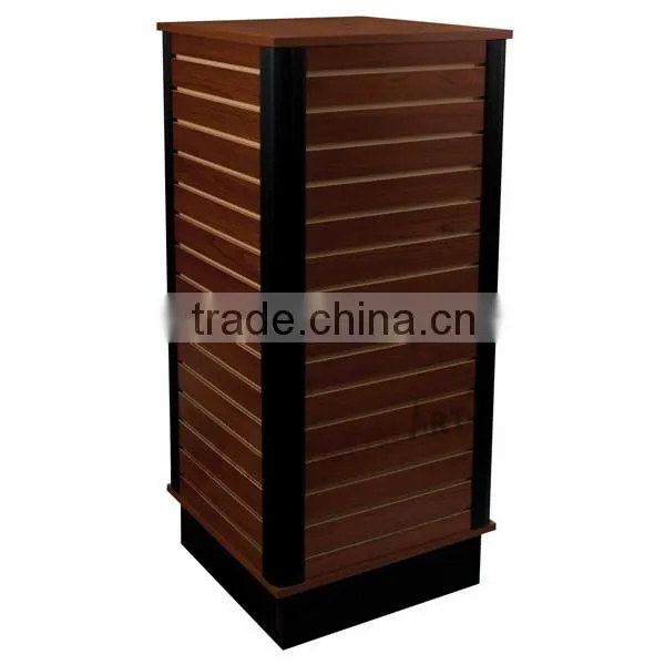 MDF Slatwall Cube Unit Island Rack of Display Fixtures photo-3