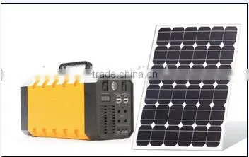 Portable Solar System With 500W Inverter, 35W Panel, 4 LED Bulbs for Indoor and Outdoor Lighting photo-2