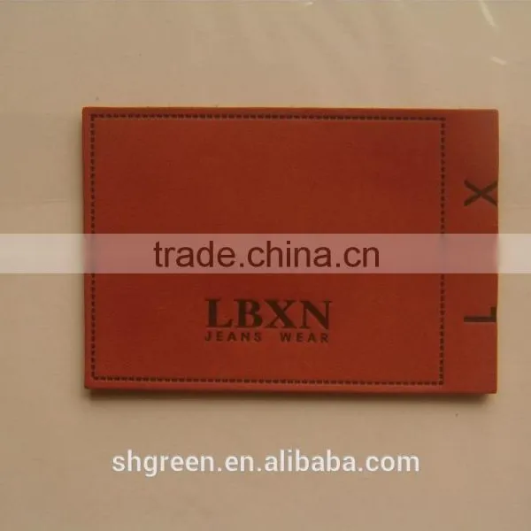 Washable Leather Jeans Tags photo-4