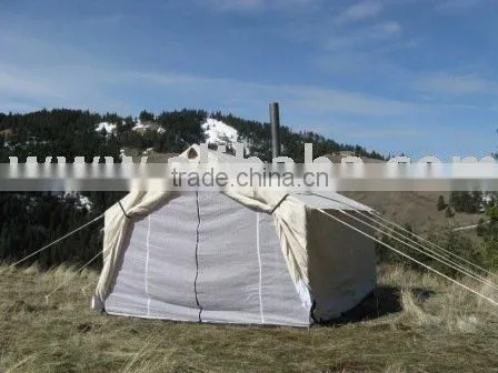 Canvas Military Refugee Camping Outfitter Tent