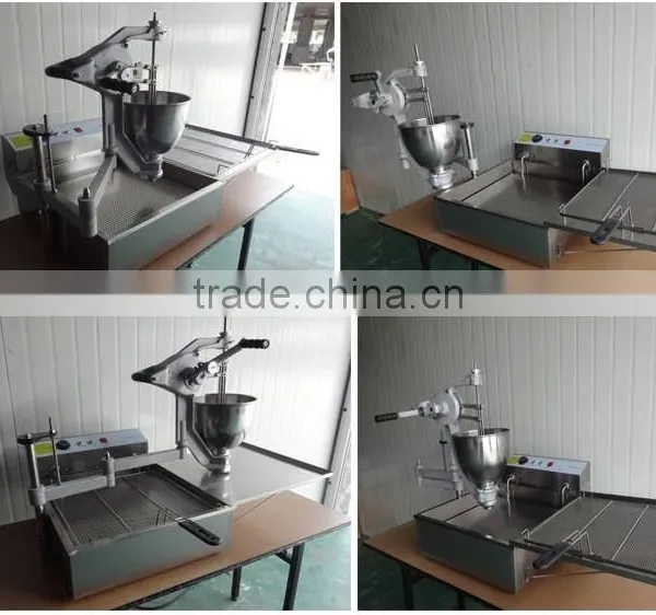 7.5L Capacity CE Approved 110V 220V 3000w T102 Commercial Industrial Mini Donut Machines to Make Donuts With Three Molds photo-2