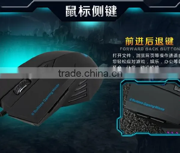 Large Pretty Light up Gaming Computer Mouse photo-6