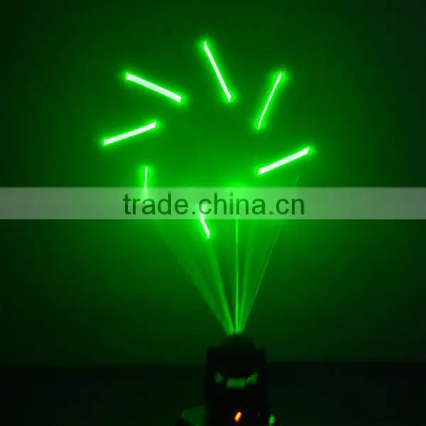 Green Mini Moving Head DMX Laser Disco Light photo-4