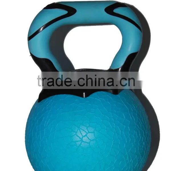 Rubber Plastic Kettle Dumbbell Kettle Bell photo-2