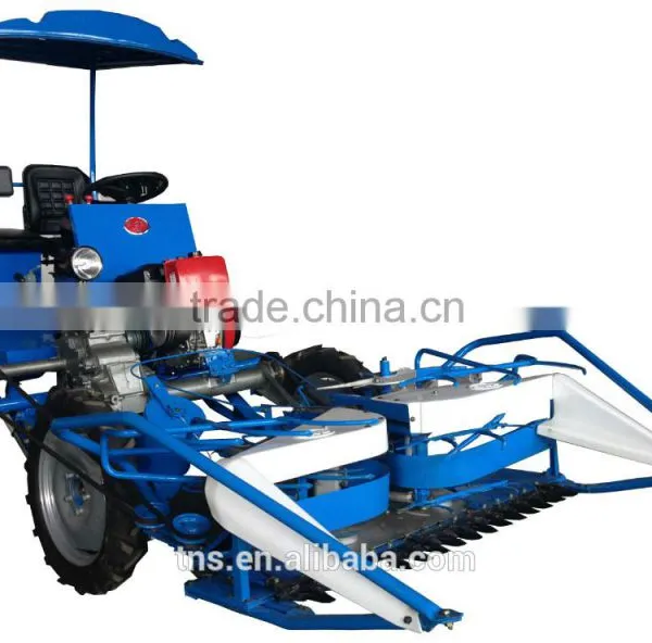 Mini Reaper Binder Mini Rce Combine TNS-GK-140-4 WHEELS Harvester photo-3
