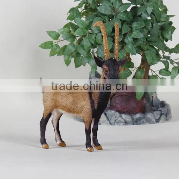 Handmade Mini Black Plush Sheep Toy photo-3