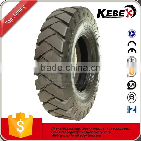 High Quality Chinese Tyre Manufacturer Top 10 Brands 7.00 x 12 Forklift Tire photo-6