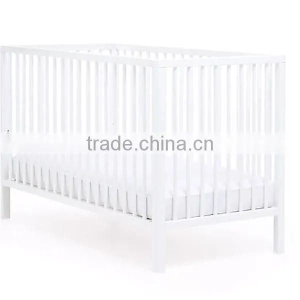120x60cm Mattress Europe New Born Wooden Baby Bed photo-2