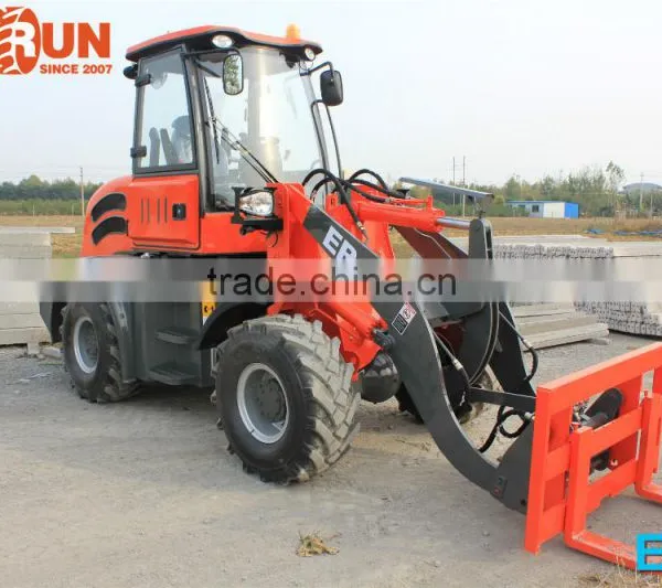 2.0 Ton Everun Brand Small Wheel Loader With Luxury Cabin For Sale photo-2