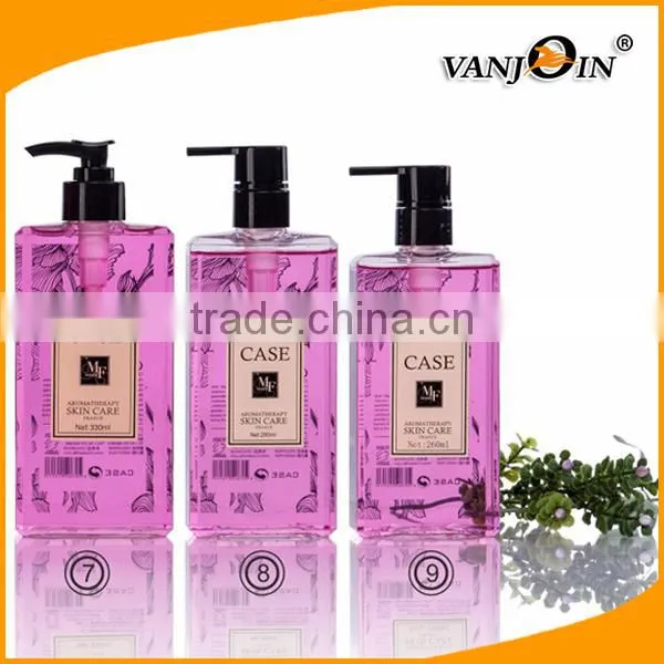 40ml 200ml 250ml 280ml 330ml 400ml 480ml 800ml Clear Square PETG Flat Bottle for Shampoo photo-2