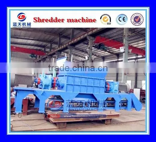 With High Strength of Double Shaft Metal Shredder Machine photo-4