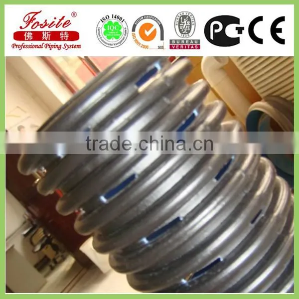 HDPE Perforated Corrugated Pipe High Quality Good Price Large Diameter photo-3