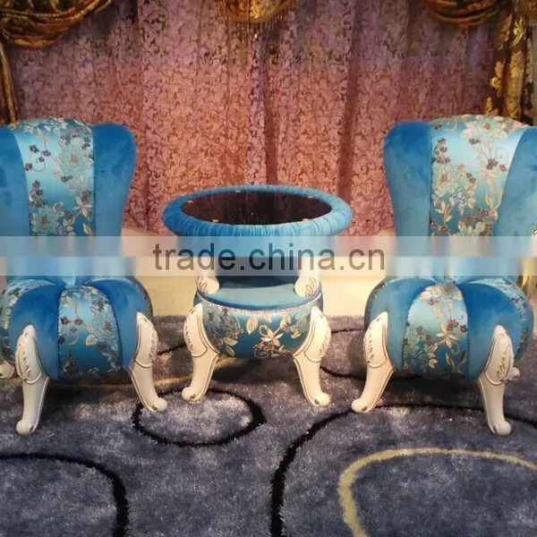 BISINI Classic Solid Wood With Fabric Chair, Elegant Designed Living Room Set, Leisure Table and Chairs Set (BF01-X1199) photo-2