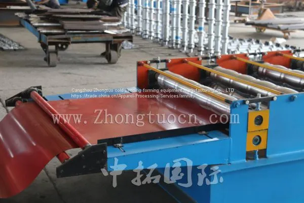 Colored Glaze Steel Building Material Making Machinery photo-2