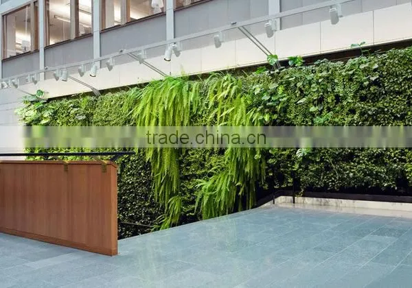 SJ1801299 Artificial Green Vertical Plastic Plant Wall photo-6