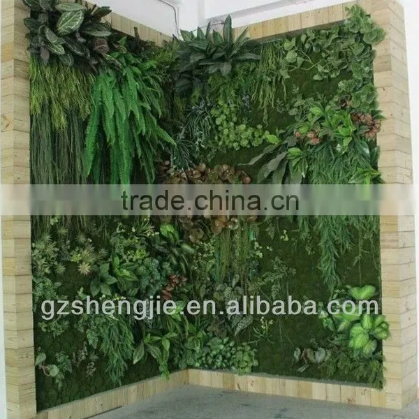 SJ 2013 Hot Sale High Quality Artificial Plant Wall