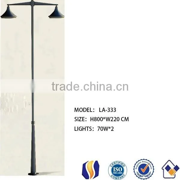 China Supplies Antique Cast Iron Street Lighting Pole photo-4