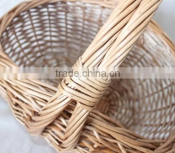 Set of 2 Cheap Natural Wicker Decorative Baskets photo-4