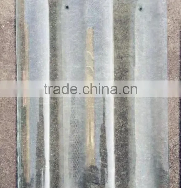 High Strength Glass Roof Tile, Double Bent Transparent Roofing Tiles photo-2
