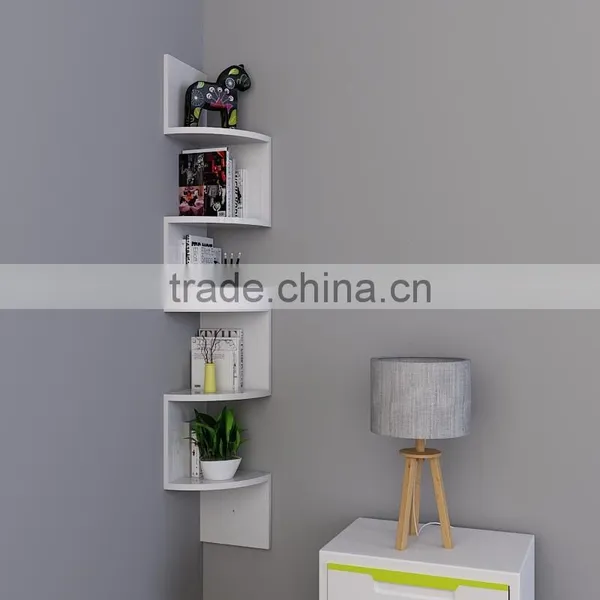 2017 New Design Best Price Wooden Corner Shelf photo-2