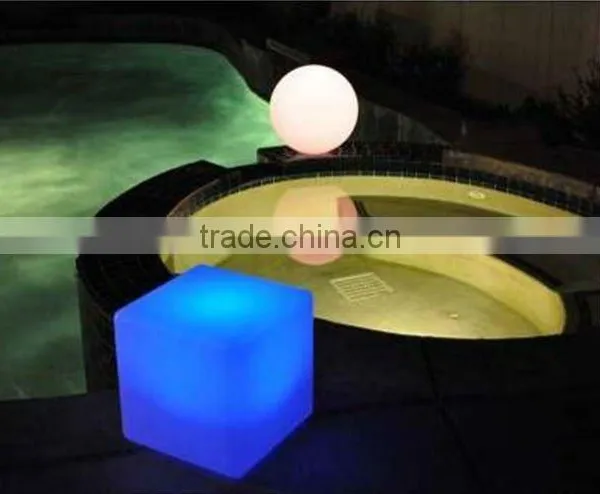 RGB Led Lighting Armless Chairs Pool Furniture / Waterproof Ball Light / Garden Light / Street Light photo-2
