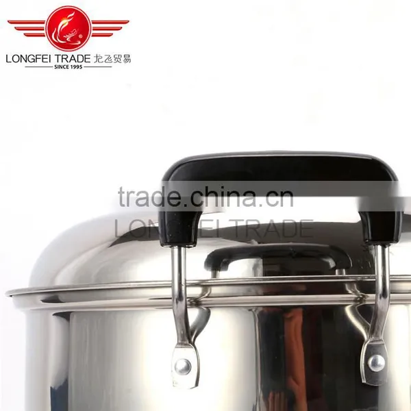 Hot Selling Stainless Steel American High Pot / Soup Pot Kitchen Cookware photo-3