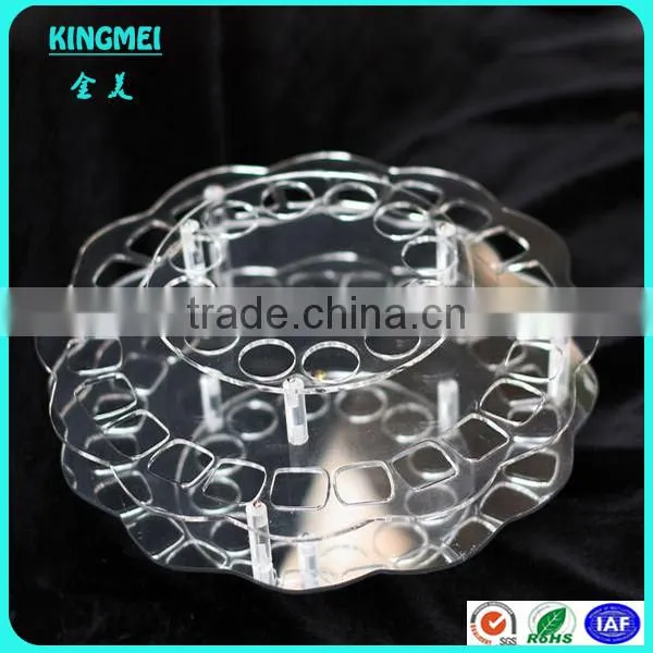 Eco Friendly Customizing White L Shape Eye Cream Acrylic Display photo-2