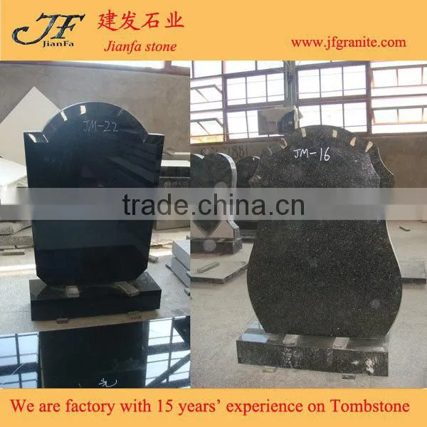 Cheap Prices of Small Simple Design Unique Granite Headstone photo-4