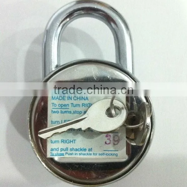 High Quality 50mm Solid Brass Combination Padlock With Master Key photo-2