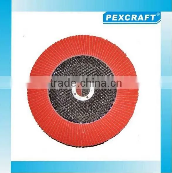 CERAMIC OXIDE FLAP DISCS WITH FIBREGLASS 125mm 5" Grit 40 60 80 120 photo-2