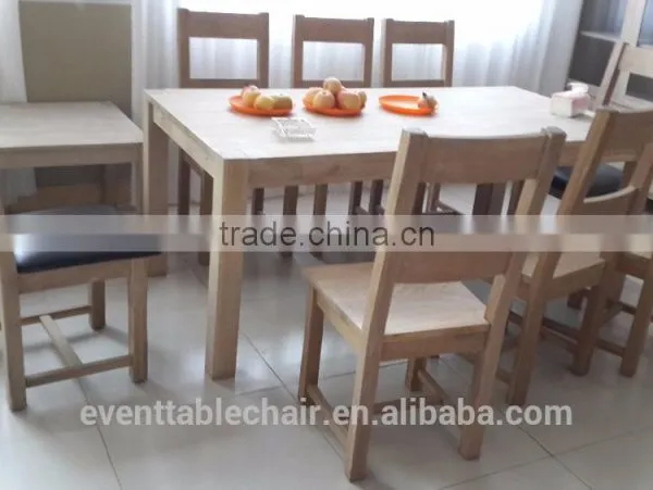 Wood Dining Table and Chair Supreme Chair Price photo-2