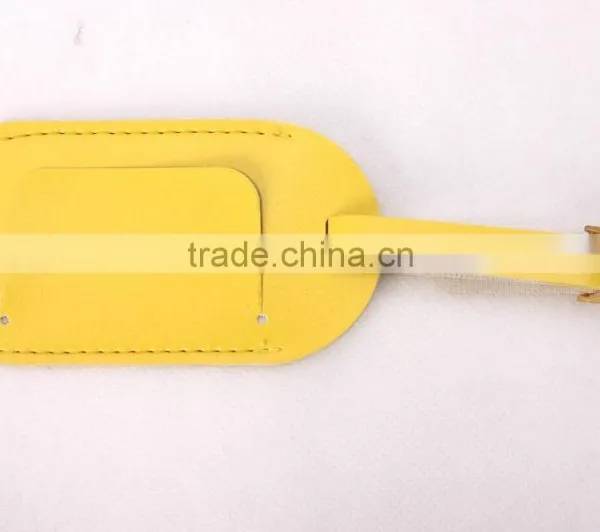 Custom Logo Name Tag PU Luggage Tag photo-4