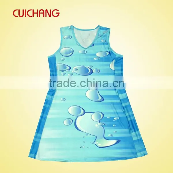 Netball Dress,girls Tennis Dress, Custom Design Cheap Women Tennis/Netball Dress, Sport Skirt photo-5