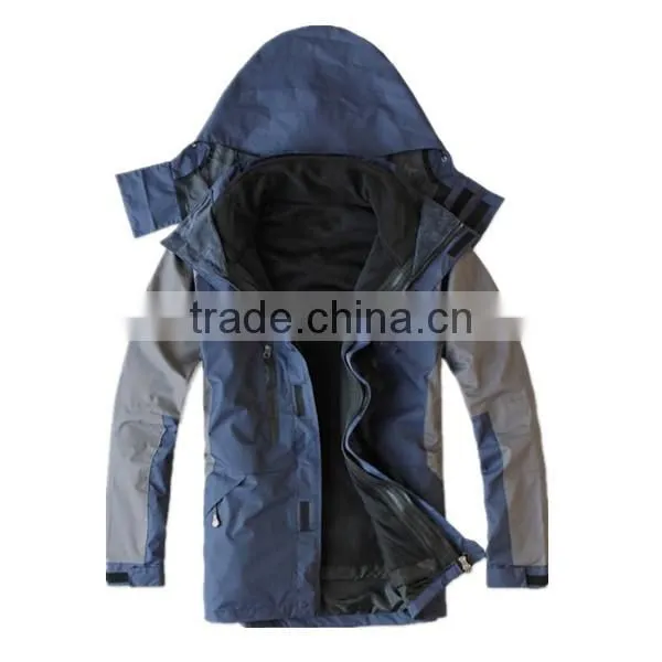 Mens Winter Jacket/ Waterproof Polyester Windbreaker Jacket/winter Jacket photo-2