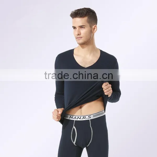 2015 New Style Lycra Cotton Men's Long Johns photo-4