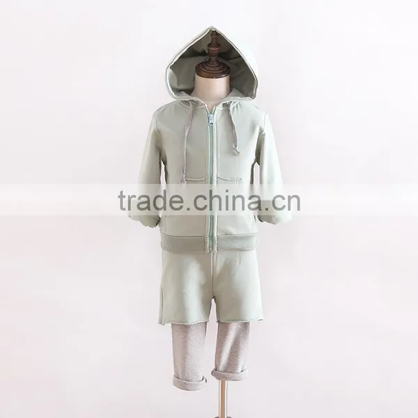 Custom Made Cotton Polyester Children Hoody Wholesale Boys Sweat Suits Custom Kids Hoodie photo-4
