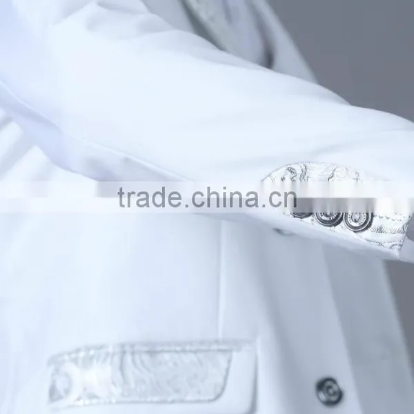 New Style High Quality Factory Price White Color Boy Suit photo-5