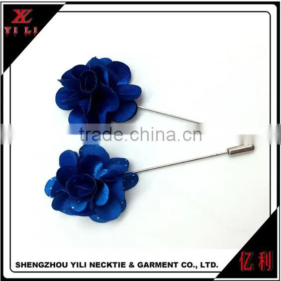 China Supplies Cheap Colorful Men Shirt Decorative Flower Pins photo-3
