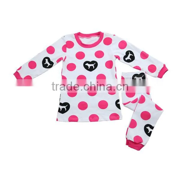 Bulk Wholesale Kids Clothing Baby Kids Pajamas Fall Children Boutique Pajamas photo-4