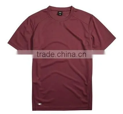 2015 Promotion Crewneck Dry Fit Men Sport t Shirt photo-3