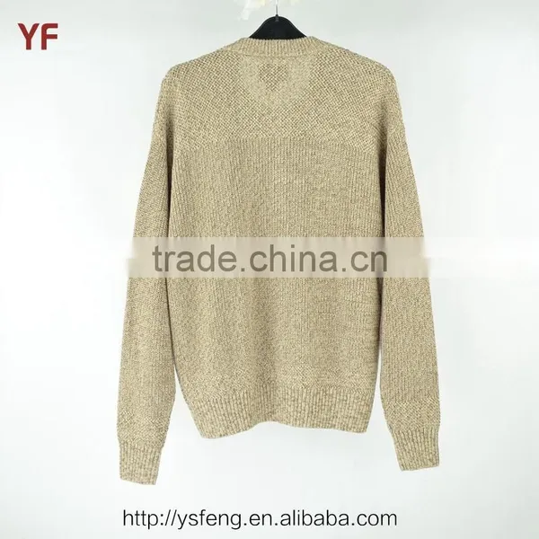Fashion Men Knitting Machine Patterns Thick Wool Sweater photo-2