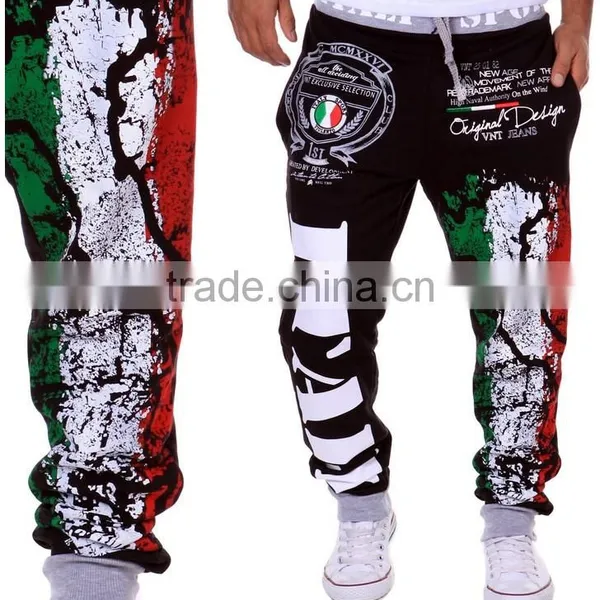 Mens Drawstring Jogginghose Italia Italien Italy Printed Loose Fit Sports Sportshose Pants Joggers photo-3