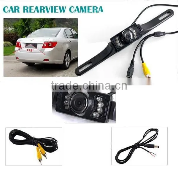 135 Degrees Night Vision Car Parking Rear View Camera System photo-3