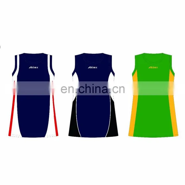 Newest Design Custom Netball Jersey in High Quality